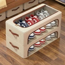 Foldable Double-Window Shoe