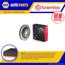 2x Brake Discs Pair Vented