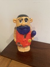 Vintage Cadburys Money Box fudge machine  cave man Made By  Peter Pan