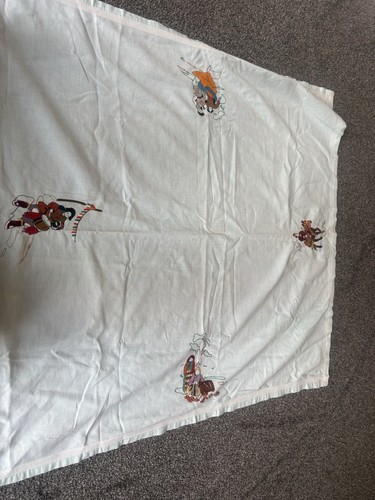 Embroidered tablecloth - embroidered,