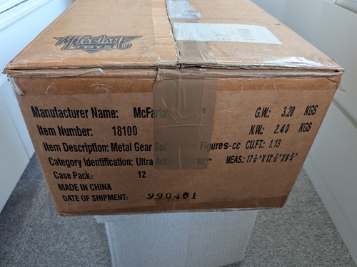 Mcfarlane metal gear solid - mcfarlane,