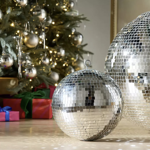 Habitat silver mirror disco - silver,