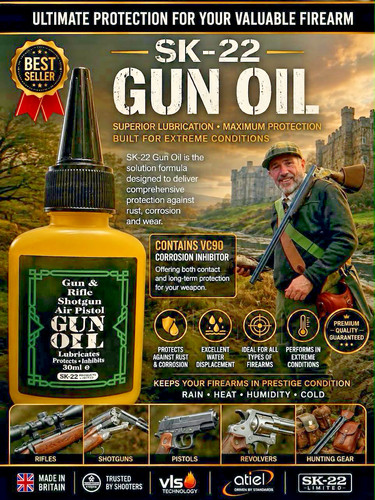 Gun lubricant 30ml oil - oil, air