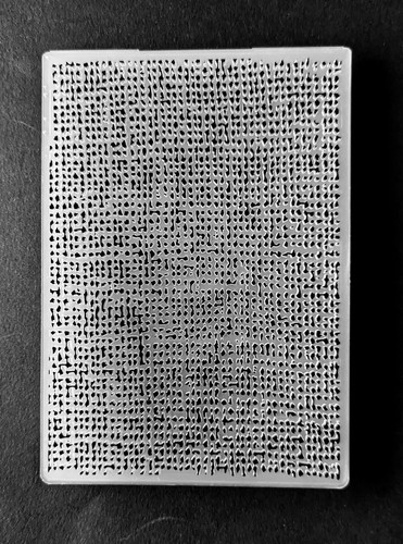 Embossing folder x 4 - folder, 6"