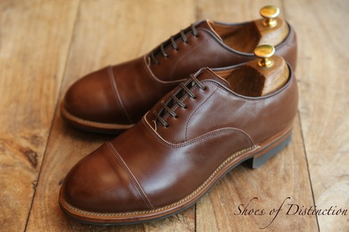 Viberg brown leather oxford - leather,