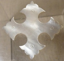 Antique Carved Mother of Pearl Thread Winder