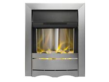 Nevada Electric Fire Brushed Steel