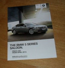 BMW 5 Series Price List