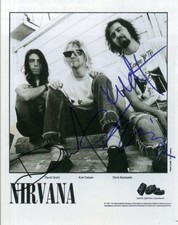 NIRVANA Signed Photograph -