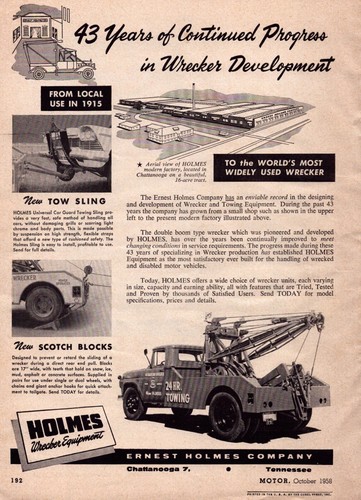 Ernest holmes wreckers towing - ernest,