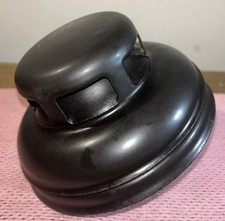 VINTAGE TILLEY LAMP BLACK HOOD & BURNER-  PARAFFIN PRESSURE VAPOUR LAMP #1