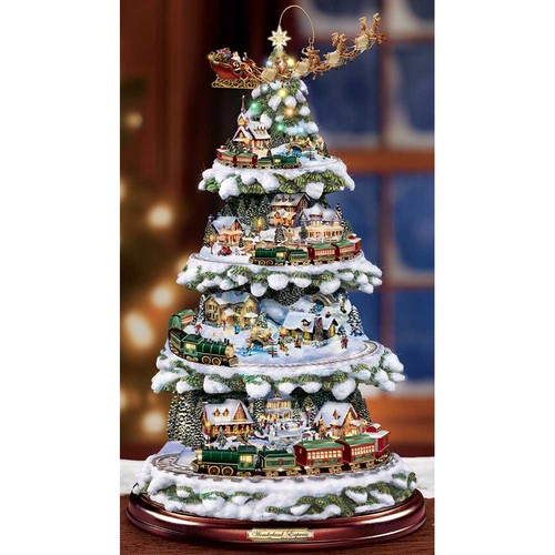 Wonderland express train - wonderland, tree