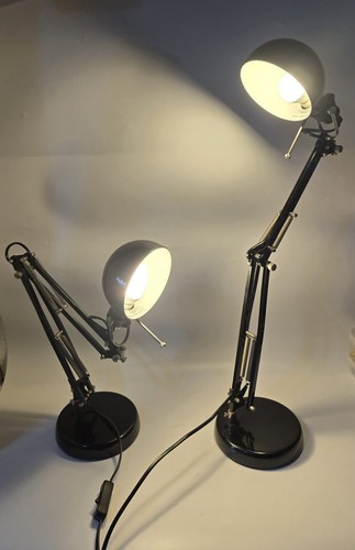 Ikea forsa black - 2x, lamp