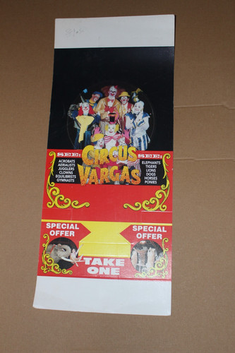 Circus vargas cardboard - circus,