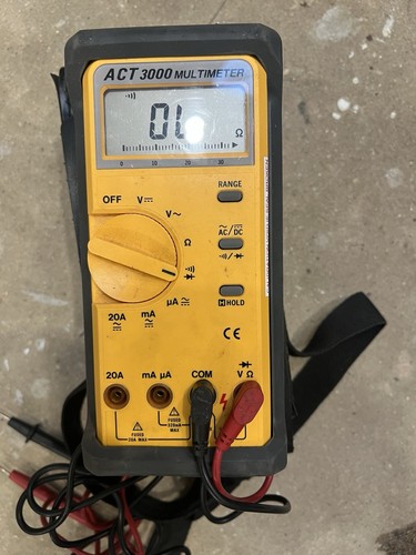 Act 3000 digital multimeter - act,