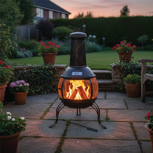 Classical chiminea garden - chiminea,