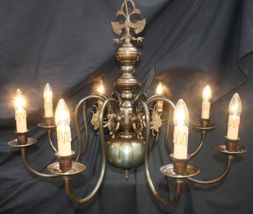 Vintage flemish chandelier - a,