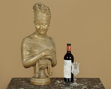 Antique Terracotta Bust of