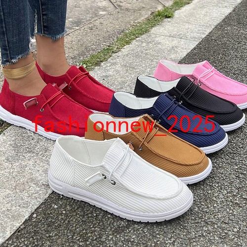 Women summer canvas loafers - summer,