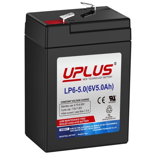Uplus 5ah battery - 6v,