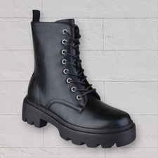 WOMENS LADIES CHUNKY ARMY