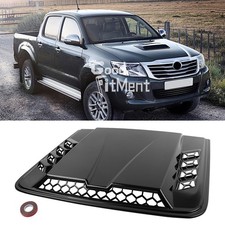 Glossy Black Car Air Flow Hood