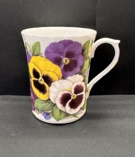 Vintage Argyle Bone China Mug