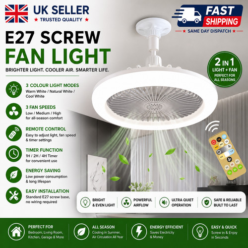 Led ceiling fan light - ceiling,