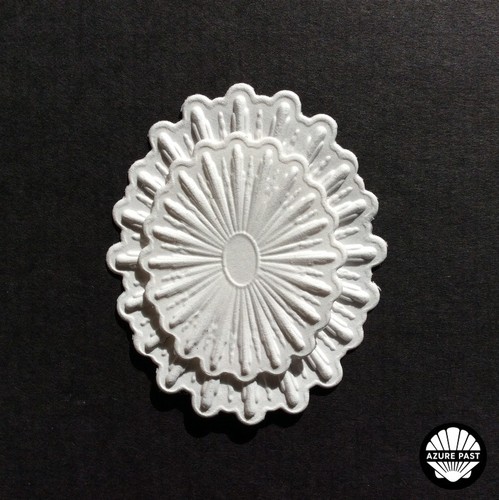 Embossed die cuts - 10,