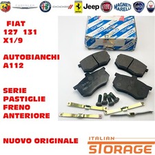 Fiat 127 131 X1/9 A112 Series Front Brake Pads New Original 3899448