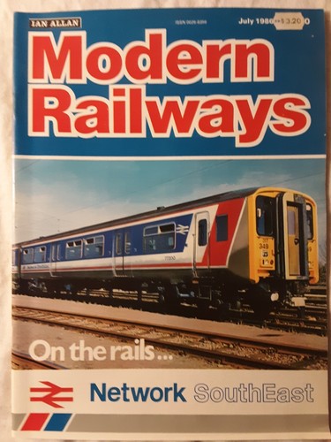 Modern railways 454 july 1986 - #454,
