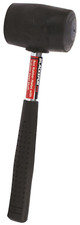 8oz Rubber Mallet with Steel Shaft Camping Caravan Tent Tarpaulin Peg Hammer