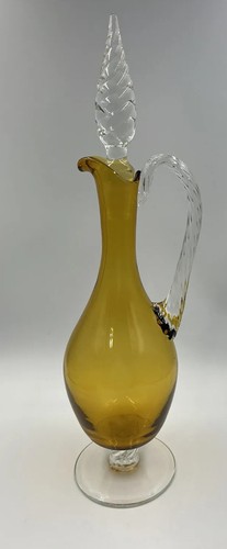 Vintage amber glass - vintage,