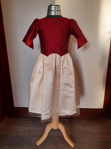 Claret gold silk bridesmaid - +,