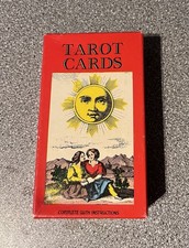Vintage Tarot Cards 1JJ AG Muller Switzerland 1970 Full Deck & Instructions