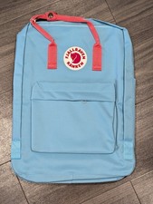 Fjallraven Kanken Backpack Light blue 20L School Hiking Travel Lightweight