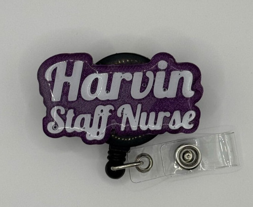 Personalised name badge - name,