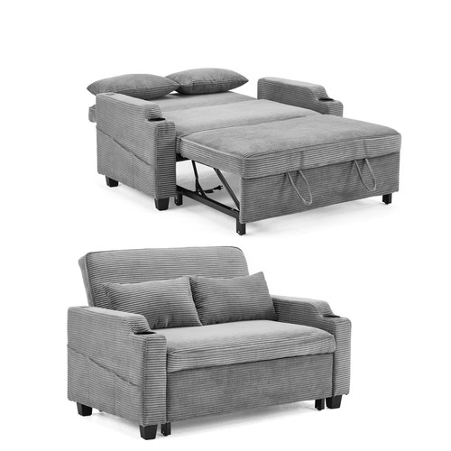 Seater pull out sofa - 2, bed