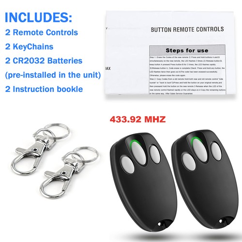2pcs garage door - door, remote
