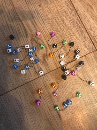 Mirror dice for car models