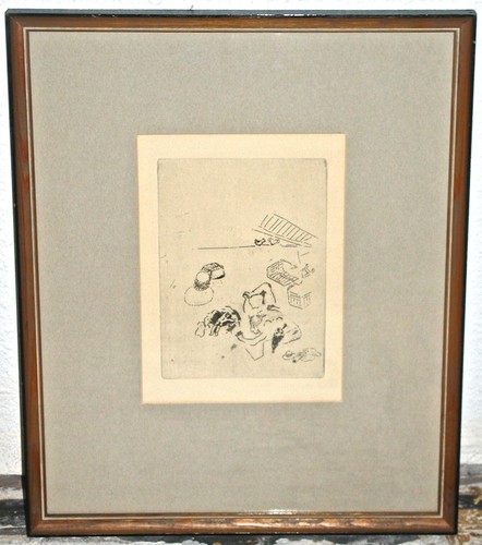 Marc chagall etching birth - chagall,