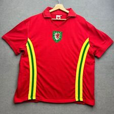 WALES NATIONAL TEAM 1974 1978 FOOTBALL SHIRT JERSEY REMAKE #10 CYMRU LICENSED