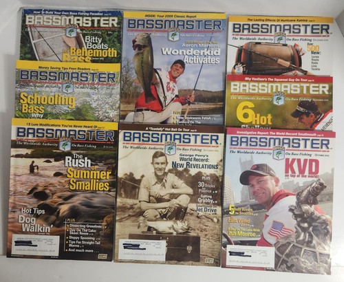 Bass master magazines - master, 8