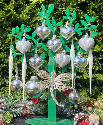 Vintage silver christmas - 16, x