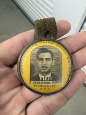 Antique Miniature id Photo Pin