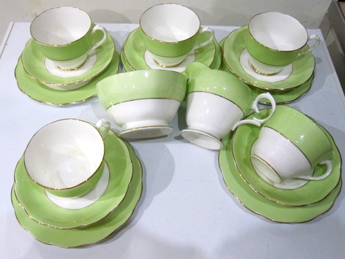 Vintage english bone china - bone,
