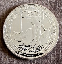 2013 1oz Silver Britannia Coin