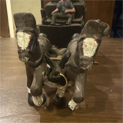 Vintage cast iron - cast, horse