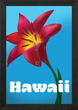 Hawaii Flower Illustration