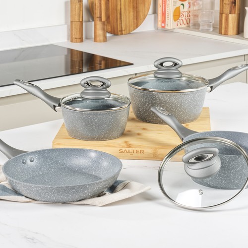 Salter pan set 4pc cookware - salter,